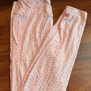 LulaRoe light pink OS leggings